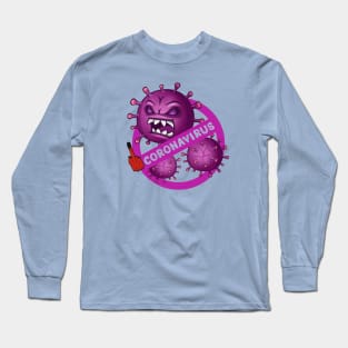 Fuck coronavirus Long Sleeve T-Shirt